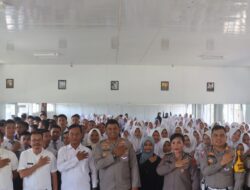 Kapolres Madina Bersama PJU Psikoedukasi di SMAN 2 Plus