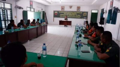 Kodim 0211/TT Lakukan Rapat Pengumpulan Data