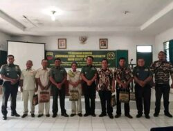 Keluarga Besar TNI Kodim 021/TT Adakan Komsos 