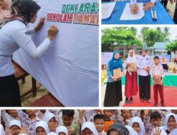 DPPPA Labuhanbatu Gelar Deklarasi Sekolah Ramah Anak di SDN 01 Panai Hulu