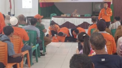 Pencegahan dan Mitigasi Bencana, BPBD Tapteng Lakukan Pelantihan