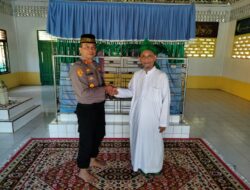 Kapolsek Bilah Hulu Ziarah ke Makam Tuan Guru Gunung Selamat 