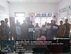 Pemdes Sitardas Tapteng Salurkan BLT Tahap II