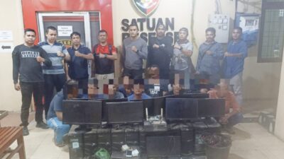 Polres Labuhanbatu Tangkap Pemain Judi Online Higgs Domino