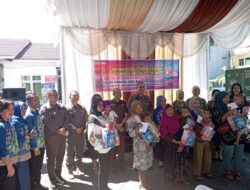 Hari Bhakti Adhyaksa ke-64 & HUT XXIV IAD, Kejari Labuhanbatu Gelar Khitanan Massal & PMT Balita Stunting
