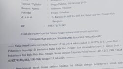 Ketua F-SPTD Balai Raja Laporkan Tindak Penganiayaan & Pengancaman ke Polisi