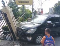 Inova Cium Avanza, Pagar Kantor Polisi Jadi Sasaran di Sibolga 