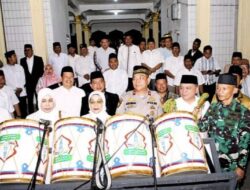 Plt Bupati Labuhanbatu Bersama Forkopimda Lepas Pawai Takbir Keliling Idul Adha 1445 H