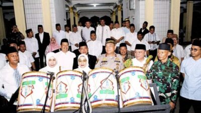 Plt Bupati Labuhanbatu Bersama Forkopimda Lepas Pawai Takbir Keliling Idul Adha 1445 H