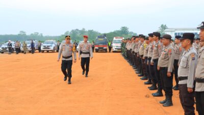 Polres Labuhanbatu Apel Gelar Pasukan Operasi Mantap Praja Toba 2024