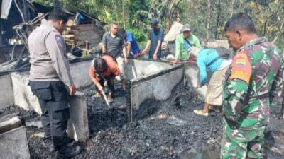 3 Rumah Ludes Terbakar di Taput