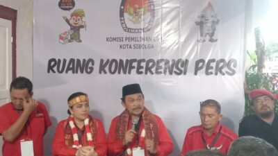 Atas Perintah Megawati Kader PDIP Sibolga Maju di Pilkada Sibolga