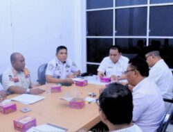 Sekda Labuhanbatu Pimpin Rakor Rencana Pengoperasian Pelataran Parkir Mobil/Truk Angkutan Barang
