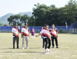 Sekda Buka Liga OPD Cup II Labuhanbatu 2024