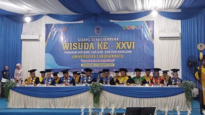 Wisuda ke XXVI Tahun 2024, Universitas Labuhanbatu Lepas 403 Mahasiswa/i