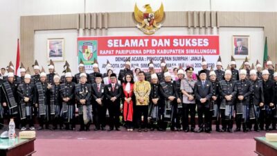 50 Anggota DPRD Simalungun Masa Jabatan 2024-2029 Dilantik