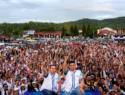 Bobby Nasution dan JTP Kampanye Bersama di Taput, Disambut Antusias Warga