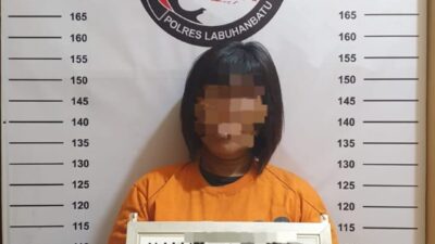 Tak Kapok, Wanita Warga Bilah Barat Kembali Ditangkap Satresnarkoba Polres Labuhanbatu