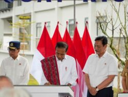 Jokowi : TSTH2 Salah Satu Upaya Mengantisipasi Ancaman Krisis Pangan Dunia