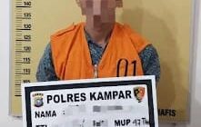 Kades Deras Tajak Ditahan Tipidkor Polres Kampar atas Dugaan Korupsi Dana Desa