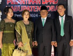 Bisman Sirait Dilantik Sebagai Anggota DPRD Toba Periode 2024-2029