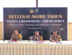 Polres Labuhanbatu Refleksi Kinerja 2024 dan Susun Strategi 2025