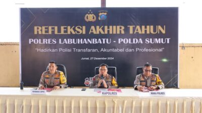 Polres Labuhanbatu Refleksi Kinerja 2024 dan Susun Strategi 2025