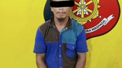 Polsek Kualuh Hulu Tangkap Pengedar Sabu di Depan Mall Pelayanan Publik