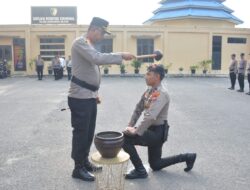 Polres Labusel Gelar Upacara Penyambutan Bintara Remaja, Kapolres Tekankan Disiplin dan Dedikasi