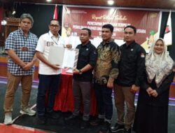 KPU Tetapkan Jonius Taripar Hutabarat-Deni Lumbantoruan Bupati dan Wabup Taput 2025-2030