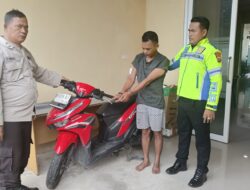 Polsek Parapat Berhasil Tangkap Pencuri Sepeda Motor Milik Wisatawan Malaysia