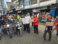 Berkah Ramadan, Camat Bilah Hulu dan Forkopimcam Bersama Ormas-OKP Berbagi Takjil