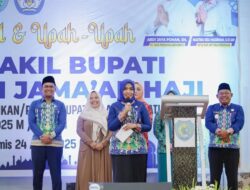 Pesan Mendalam Bupati-Wabup Labuhanbatu Saat Halal Bihalal dan Upah-Upah Jamaah Haji