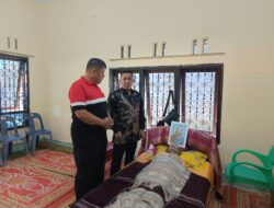 Bentuk Empati, Ketua InTi Labuhanbatu Kunjungi Ibunda Kasdim 0209/LB yang Wafat di Medan
