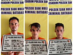 Polsek Siak Hulu Ungkap Kasus Curanmor di 6 TKP, 3 Pelaku Diamankan