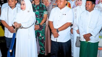 Bupati Labuhanbatu Lepas Peserta Pawai Takbir Keliling Idul Fitri 1446 H