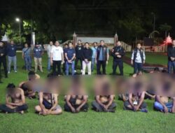 Brantas Premanisme dan Kejahatan Jalanan, Polres Labuhanbatu Amankan 25 Orang