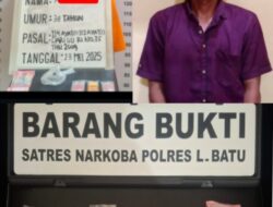 Polres Labuhanbatu Ungkap Peredaran Sabu di Jalinsum Bulu Cina, 2 Pelaku Diamankan