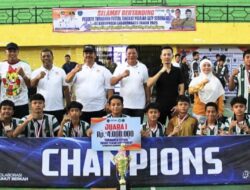 Bupati Labuhanbatu Tutup Turnamen Futsal Tingkat SLTP, Ini Pemenangnya