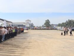 Polres Labuhanbatu Kerahkan Personel Amankan HUT ke-17 Pemkab Labura