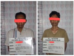 Polsek Bilah Ringkus 2 Pelaku Narkoba, Sabu Disembunyikan di Tabung Bola Lampu