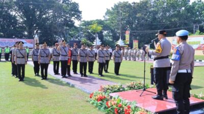 Polres Labuhanbatu Laksanakan Sertijab Sejumlah Pejabat Strategis