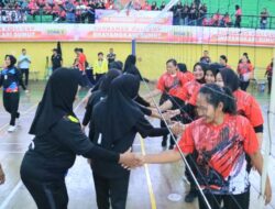 Turnamen Voli Bhayangkari Zona 3 Meriahkan HKGB ke-74