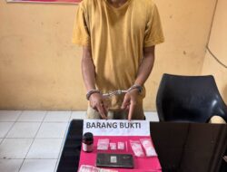 Polsek Bilah Hilir Amankan Pengedar Sabu di Desa Sei Tampang, Sita Sabu 6,05 Gram