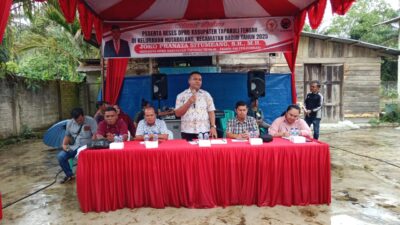 Reses DPRD Tapteng: Warga Badiri Serukan Krisis Air Bersih dan Alih Fungsi Lahan
