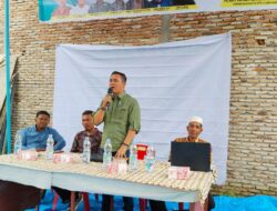 Reses di Panai Hulu, Penry Nababan Serap Aspirasi Petani