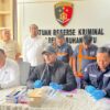 Polres Labuhanbatu Press Release Kasus Debt Collector, 2 Pelaku Ditangkap 7 Buron