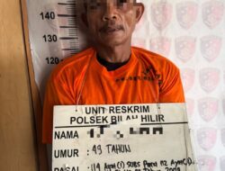 Polsek Bilah Hilir Ringkus Pengedar Sabu di Warung, Barang Bukti 1,72 Gram Diamankan